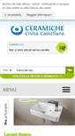 Mobile Screenshot of ceramiche-civitacastellana.com